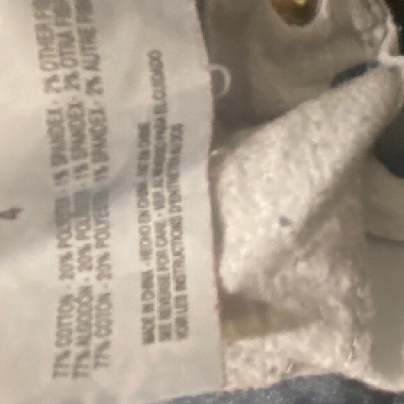 Kim Kardashian Misses Jeans size 4 zippers pockets light wash denim - Picture 3 of 5